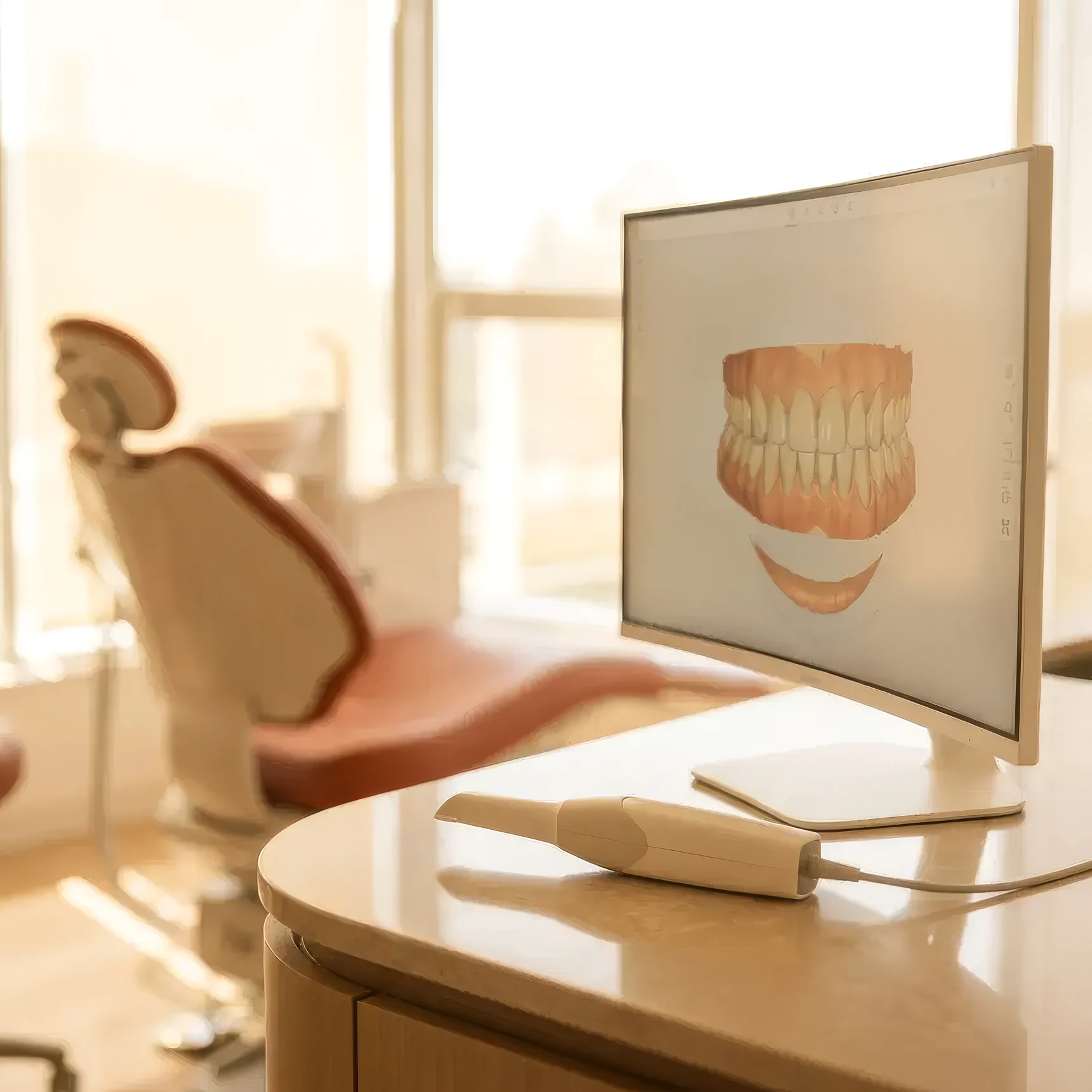 Escâner digital e planejamento do sorriso no consultório